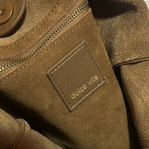 100% suede Dolce Vita MIA bag